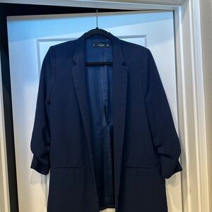 Women's Navy Blazer by Mango